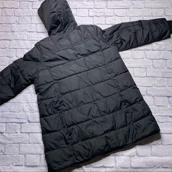 NEW J.Crew Factory Puffer Jacket in Black - Picture 8 of 9